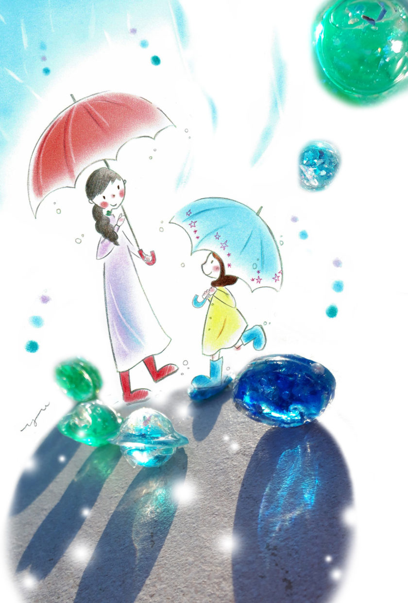 ひらたゆうこイラスト展「みずたまり」