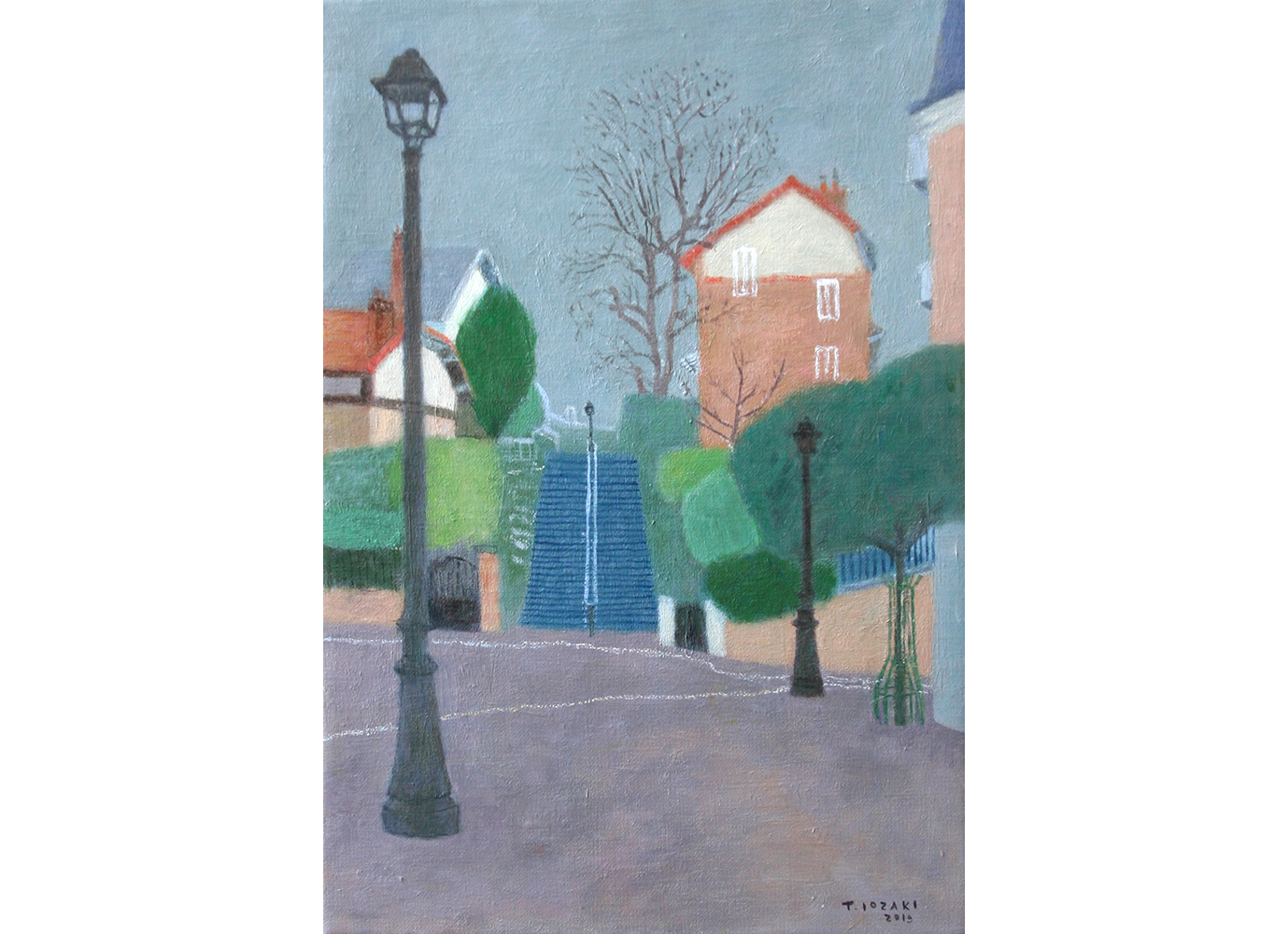 【6/27～開催】　五百崎智子さんと夫のミッシェル･ジョンさんによる　「パリの日仏夫婦画家 絵画展」