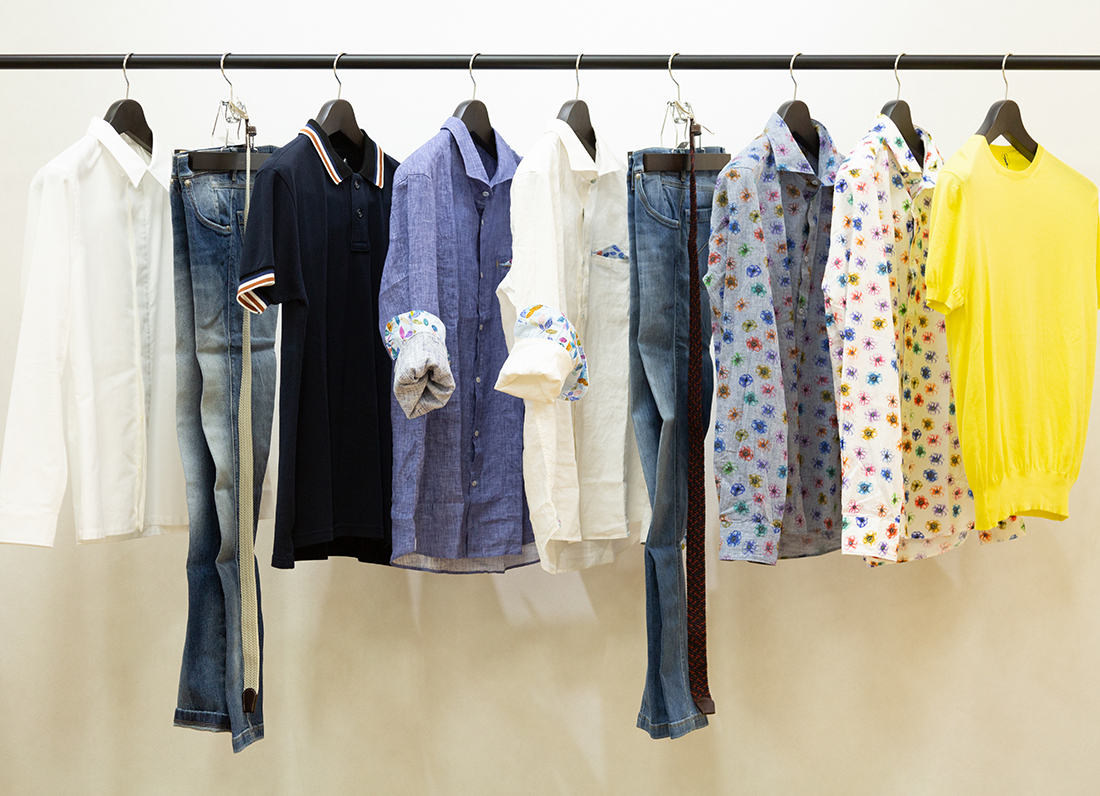 “洋服を楽しむ”を再確認する、大人の空間。