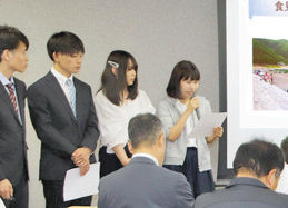 【地域】若狭町観光のルートを考案 ゼミで調査、発表