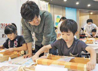 【地域】県内のものづくり体験　特産でパフェ、機織り