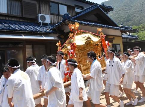 夏休み自由研究企画展　敦賀の祭り