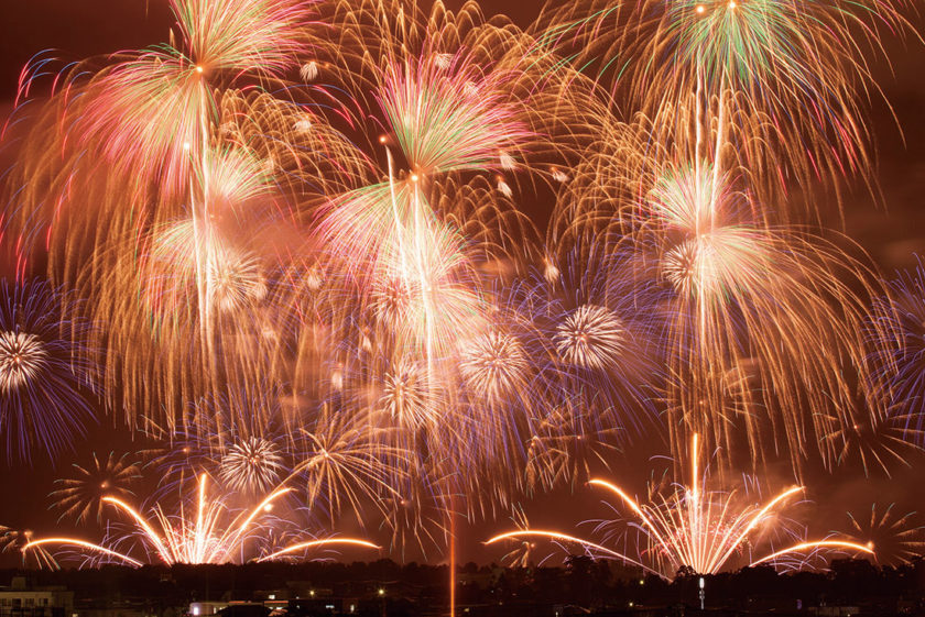 第70回とうろう流しと大花火大会