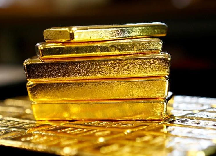 金小幅安、6月米雇用統計控え様子見。
