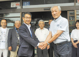 入植が縁の友情 再確認 福井·鶉地区と北海道上砂川町