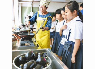 【地域】新保ナス調理　魅力分かった