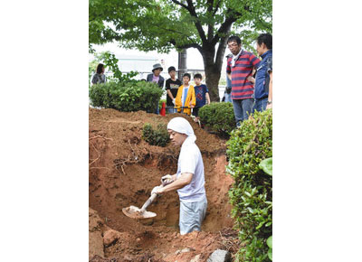 タイムカプセル、４回目も出なかった