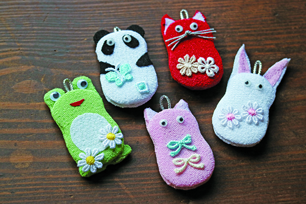 かわいい動物を布で作りましょう