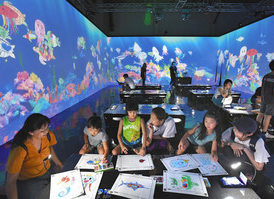 デジタル空間楽しんで 三国で「未来の遊園地」きょう開幕