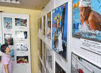 【地域】日本人選手にスポット 大野五輪・パラ大会の写真展