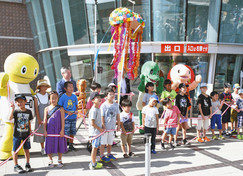 【地域】「脳力展」入場１０万人　恐竜博物館で式典