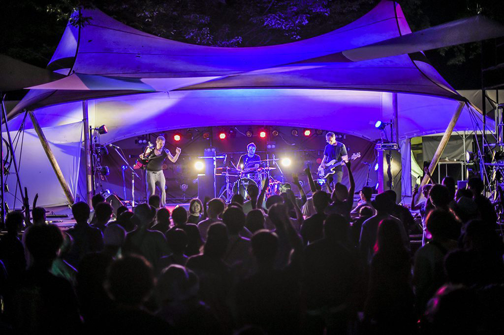 『Sea of green’18』の様子  