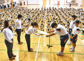【地域】ブラジルから　“友好”お届け