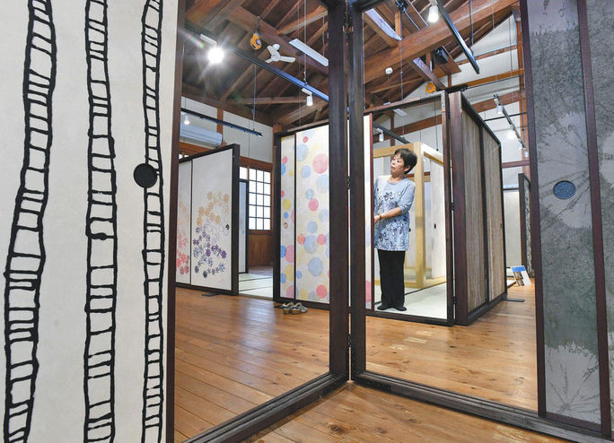 【地域】ふすまの表情いろいろ　越前和紙の特別展
