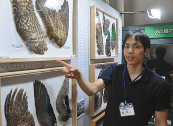 【地域】出口さん夢かない「鳥博士」 好きな仕事に飛び回り３年