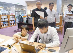 【地域】マイナンバーで本貸し出し　福井市みどり図書館　活用へ意見交換