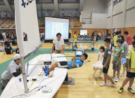 【地域】見つけた！五輪選手の“卵”　能力測定会８競技体験　県スポーツ協会