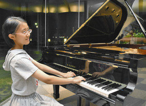 【地域】もしもピアノがあったら…　三国で「誰でも自由に」