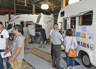 開店で展示会魅力アピール　福井にキャンピングカー専門店