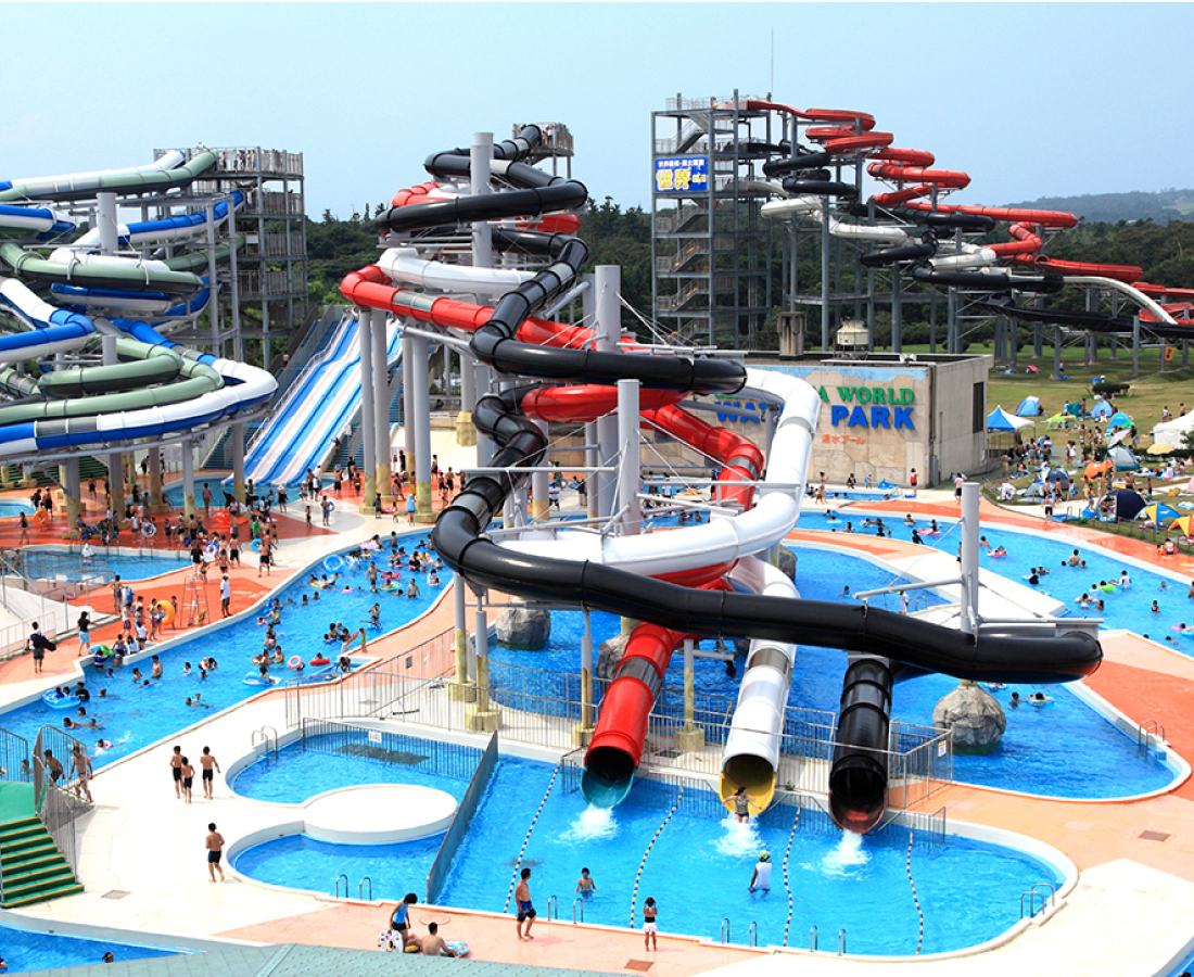 福井最大のテーマパーク芝政ワールドで巨大プールから遊園地まで遊び尽くす！