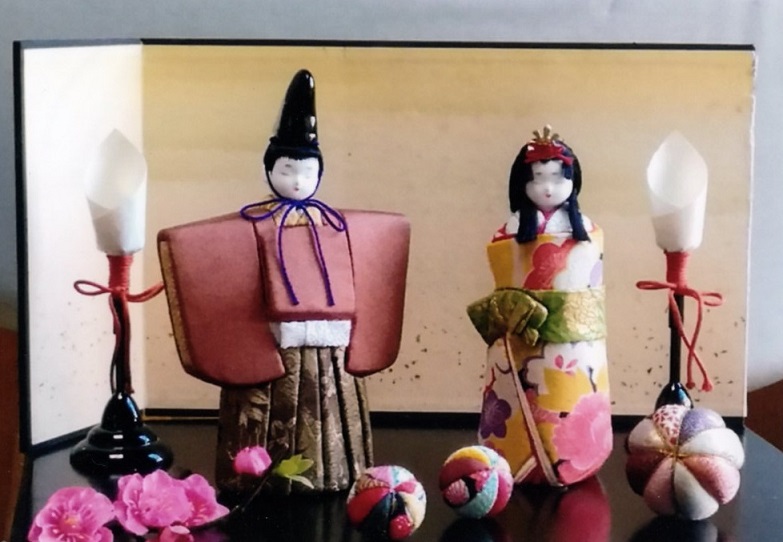 木目込(きめこみ)人形「てまり」作品展