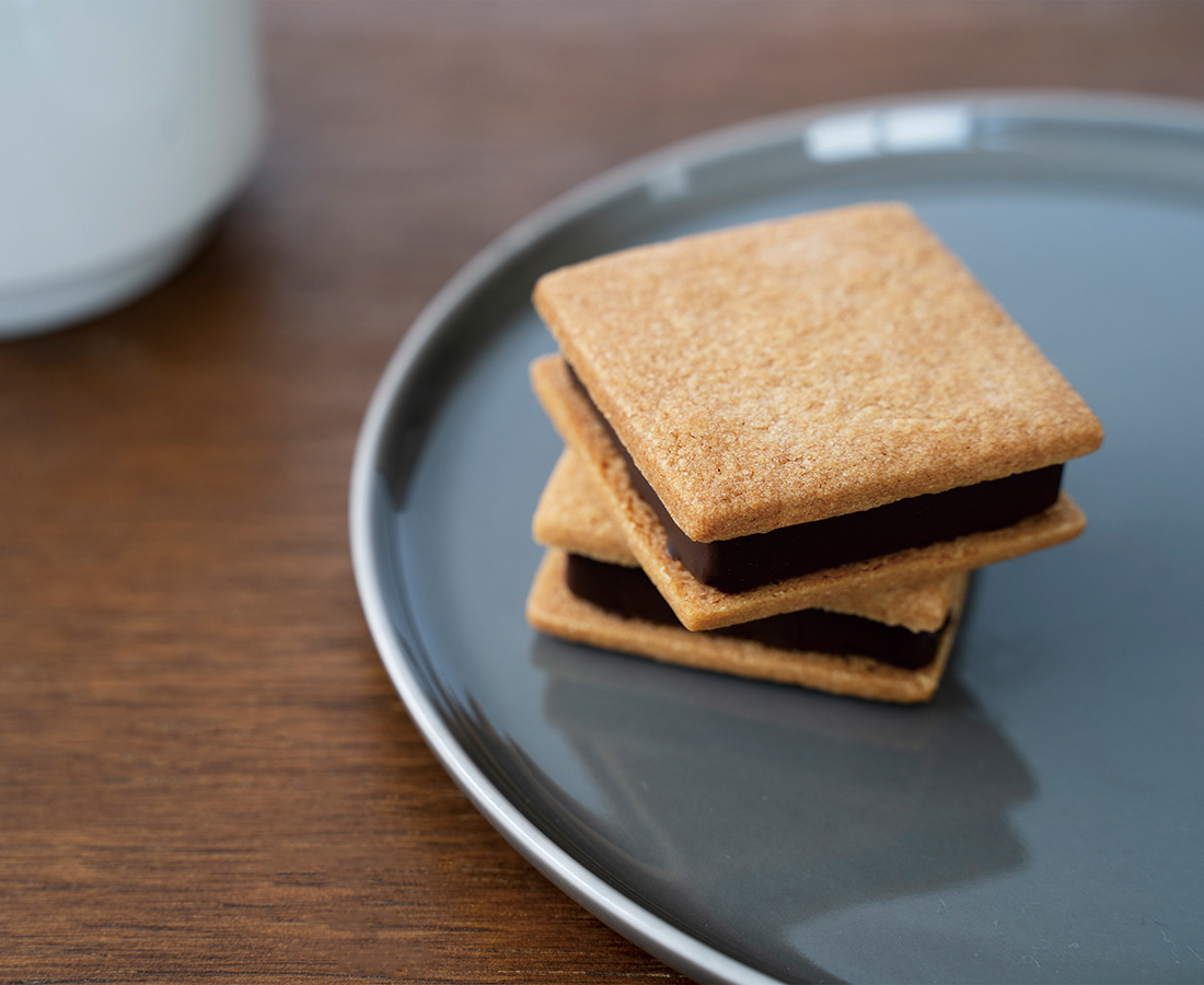 贅沢な生チョコサンド／山奥チョコレート　日和