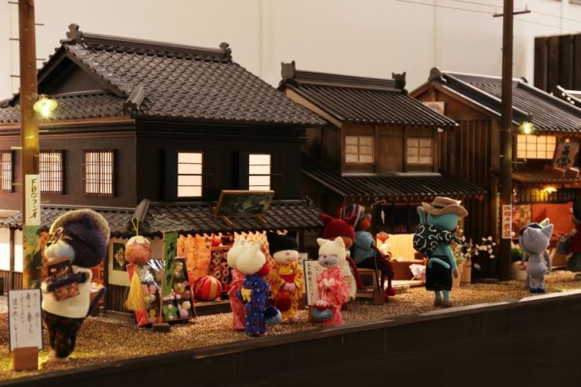 鯖江市まなべの館企画展　 「あみきゃら×文化遺産ジオラマ展」