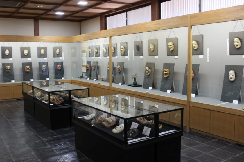 「全国創作・新作能面公募展」展示