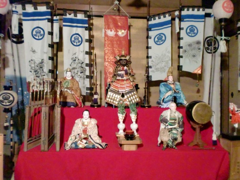 北前船主の館右近家「武者人形展」
