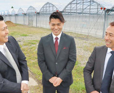 ＪＡはるえ　園芸拠点へ　ハウス完成