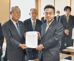 中小企業支援で県に１２項目要望　県商議所連