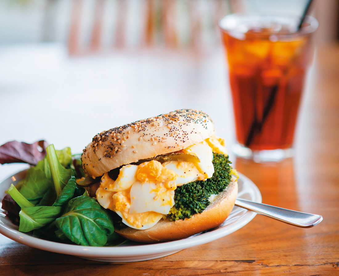 タマゴサラダ＆アンチョビブロッコリー