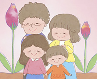 歌「咲き始めた花」　　イラスト動画