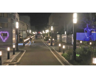 「医療従事者を応援」広がる　あわら温泉街　輝くメッセージ