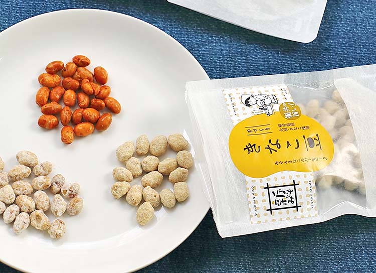  新ちゃんみそのとっておき豆菓子3種