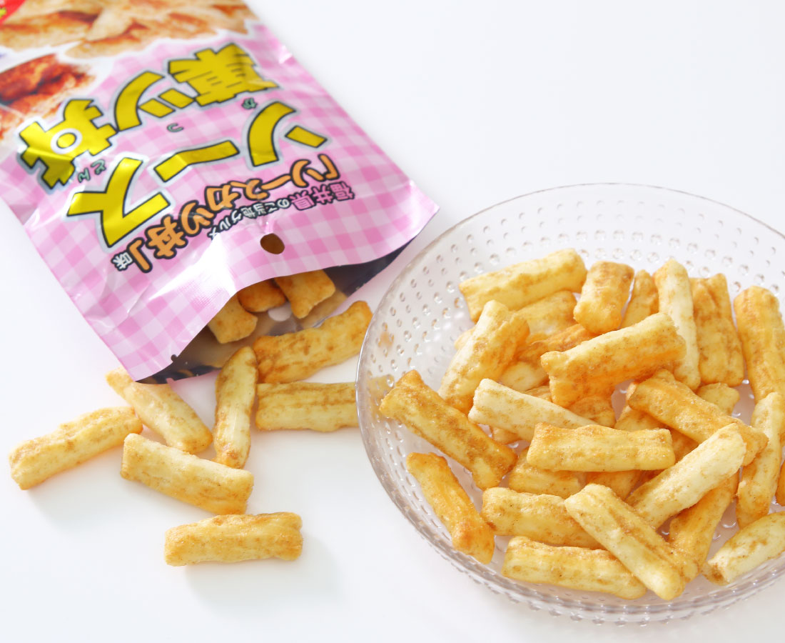 日野あられのボル菓゛(ボルガ) ソースかつ丼味