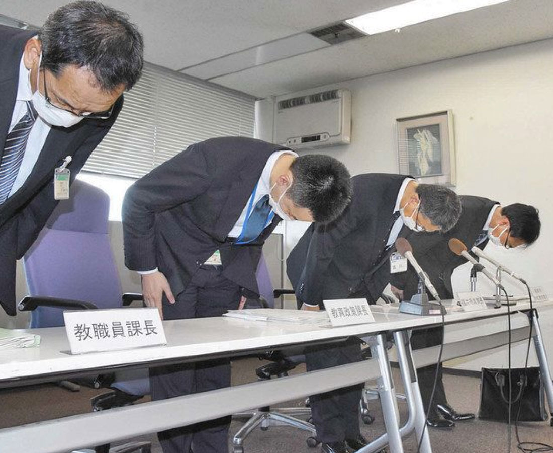 越廼小教諭を停職６カ月　飲酒運転し信号衝突