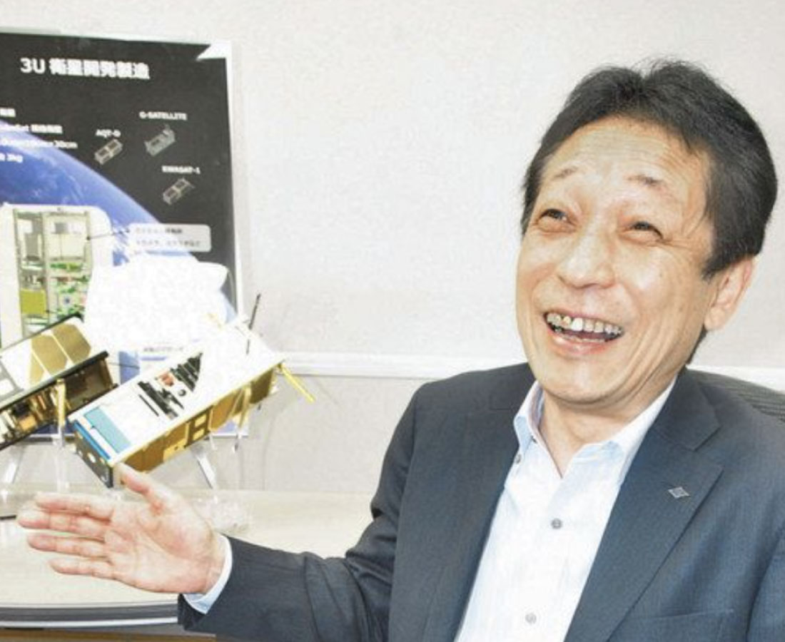 県内発宇宙ビジネス手応え　　「産業創出研究会」山田会長に聞く