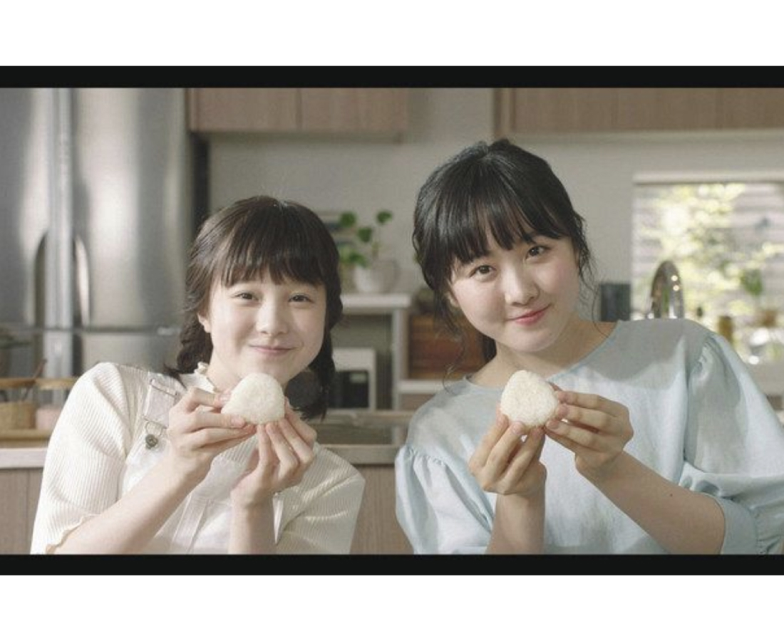 本田望結さん紗来さん姉妹　ブランド米いちほまれＣＭに