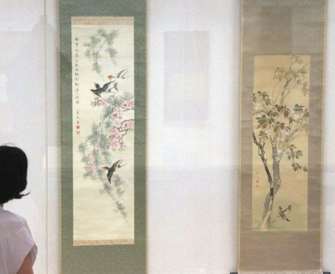 姫が描いた愛らしい小鳥　松平家ゆかり藩主の絵など１７点　福井で企画展