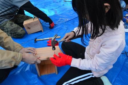 自然史講座「鳥の巣箱を作ろう」
