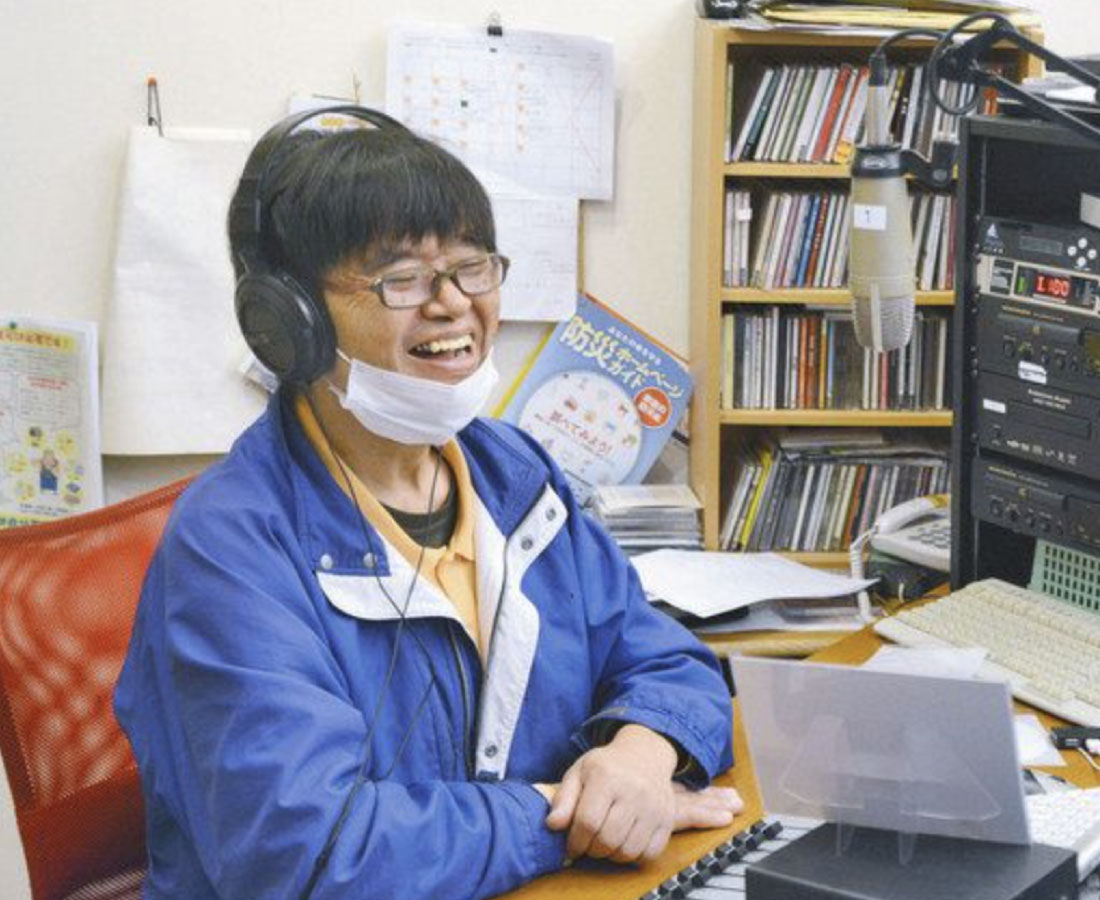 笑い届け放送３００回　たんなん夢レディオ　「魚屋亭勘八」伊部さん