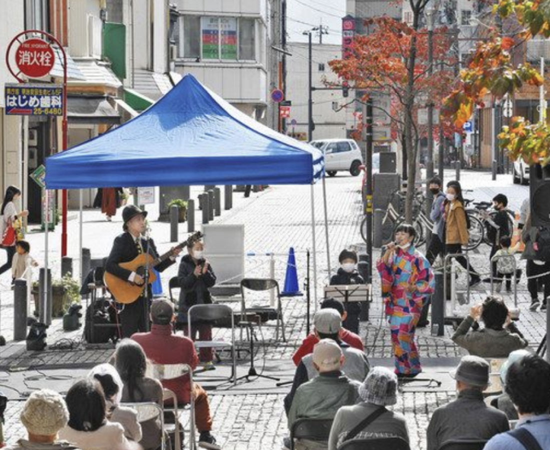 福井の中心で　音楽に親しむ　県内で活躍バンド出演