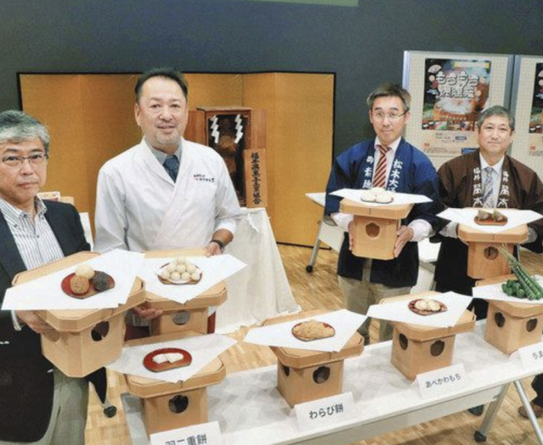 福井の餅文化発信　ハピテラス１２月に「満腹祭」　実演販売や餅つき