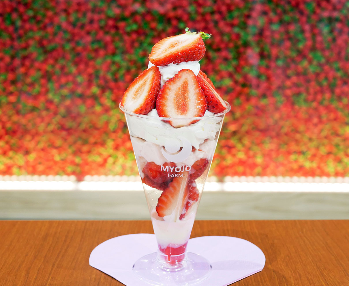 【Open】イチゴ農園直営スイーツ店「明城ファーム直営2号店 」が武生中央公園にオープン！