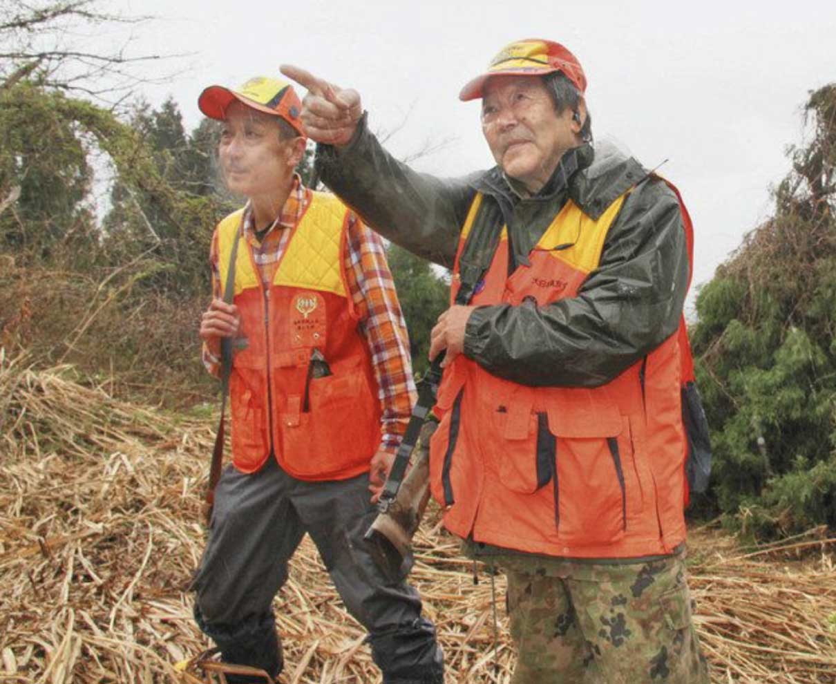 新天地勝山　クマ被害防げ　鹿児島から移住の坂下さん