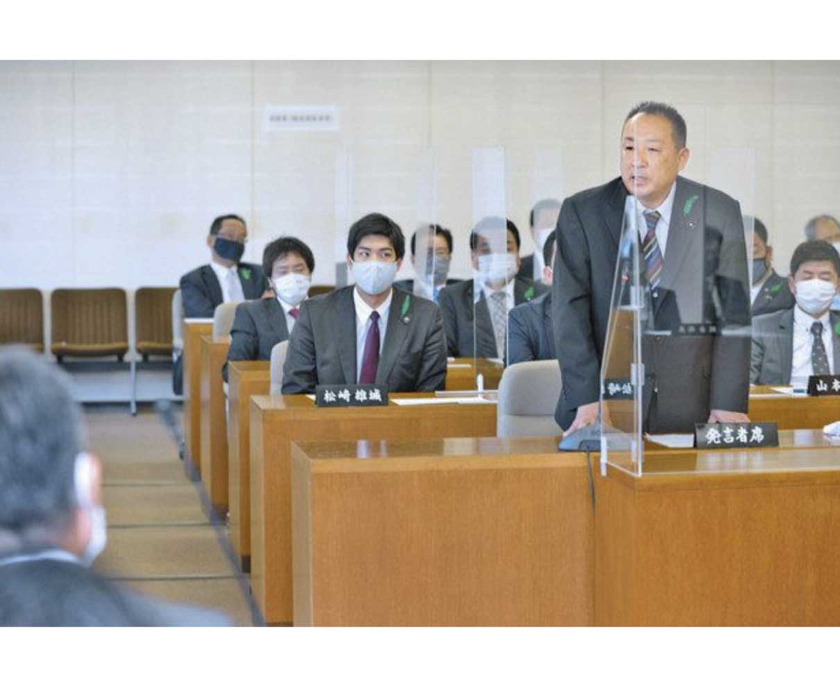 自民、再稼働事実上容認　４０年超原発、県議会全協