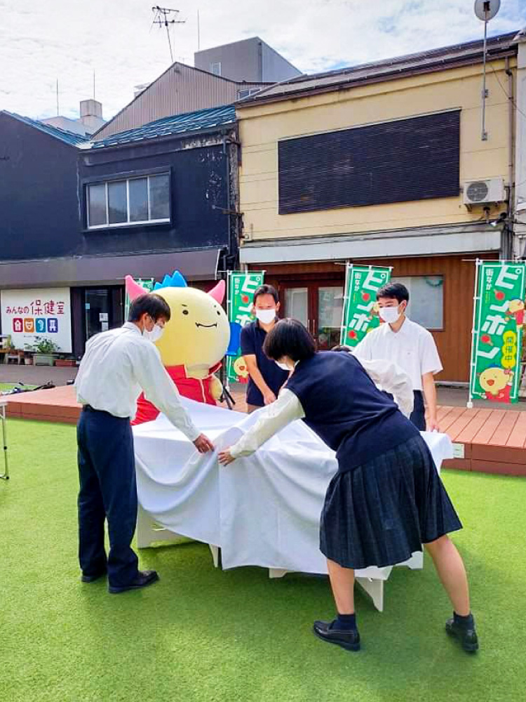 みんなでピンポン 高校生の発案で誕生した 街なかピンポン 日々urala ウララ 福井県のおすすめ情報