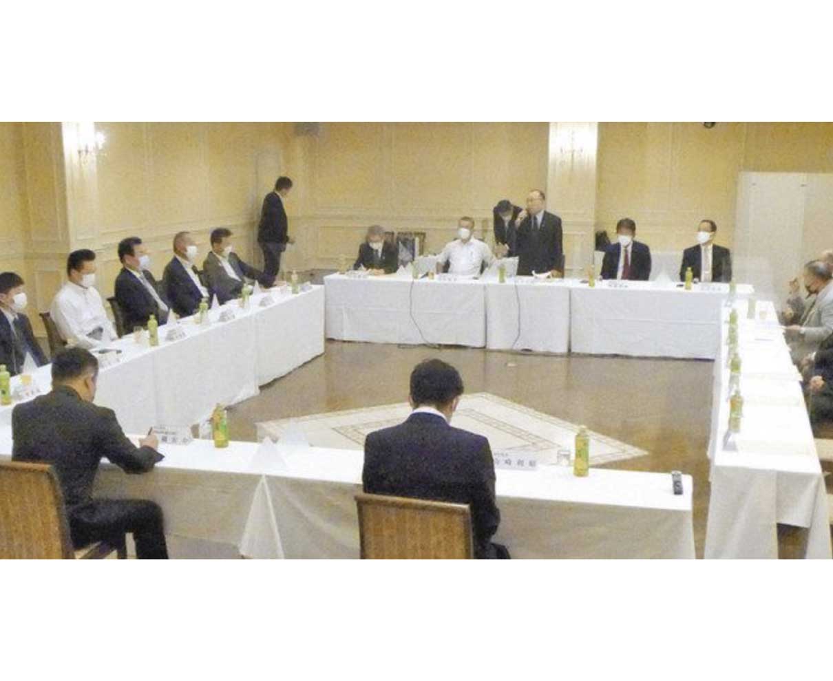 ２区　自民党本部に一任　県連執行部会で方針確認