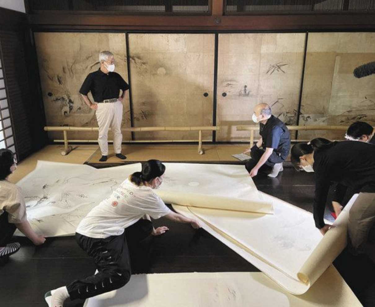 ふすま絵で館の雰囲気演出　一乗谷朝倉氏遺跡博物館、来年秋に開館